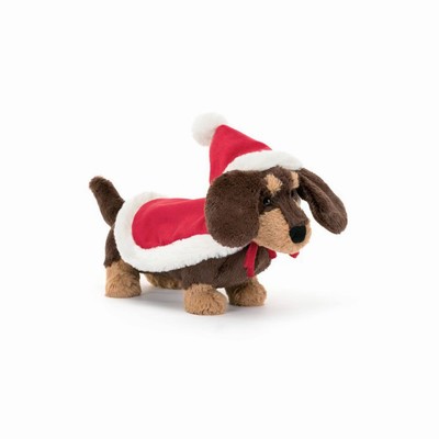 Jellycat Winter Warmer Otto Sausage Dog Australia | 952301XWO